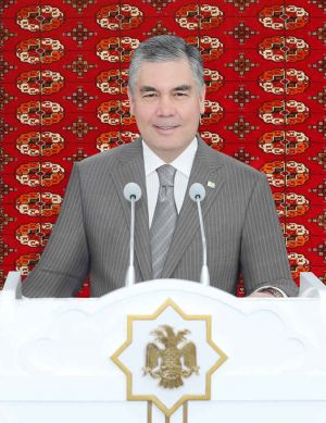 Hormatly Prezidentimiz logistika merkeziniň açylyş dabarasyna gatnaşdy