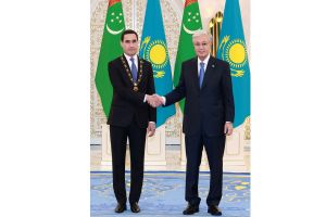 Hormatly Prezidentimiz Serdar Berdimuhamedowyň Gazagystan Respublikasyna döwlet sapary tamamlandy