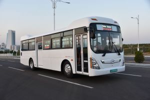 «Hyundai» kysymly şäher içi awtobuslarynyň 400 sanysy satyn alynar