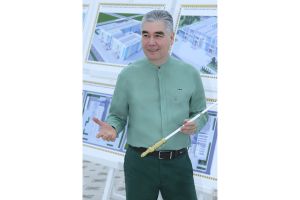 Milli Liderimiziň Arkadag şäherine iş sapary