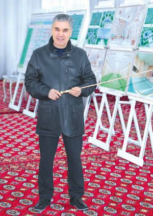 Milli Liderimiziň paýtagtymyz we Ahal welaýaty boýunça iş sapary