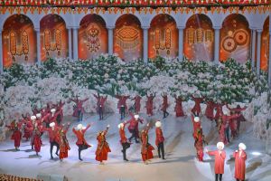 Mukamlar köşgündäki baýramçylyk konserti