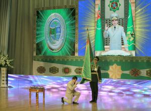 Nobatdaky harby atlar dakyldy