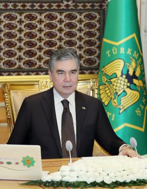 Türkmenistanyň Prezidenti Beýik Ýeňşiň 75 ýyllygy mynasybetli ýubileý medaly bilen sylaglamak hakynda Permana gol çekdi