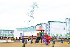 Täze ýaşaýyş jaýlary açyldy