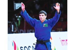 Türkmen dzýudoçysy altyn medala mynasyp boldy