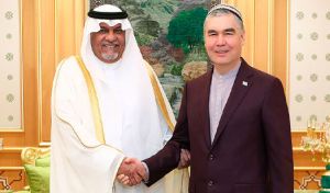 Türkmen halkynyň Milli Lideri, Türkmenistanyň Halk Maslahatynyň Başlygy Saud Arabystanynyň Patyşa maşgalasynyň agzasy bilen duşuşdy