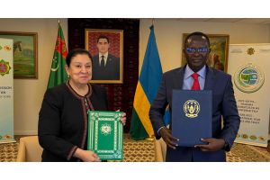 Türkmenistan bilen Ruanda Respublikasynyň arasynda diplomatik gatnaşyklar ýola goýuldy