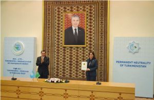 Türkmenistan-BMG: parahatçylygy we ynanyşmagy gazanmak ugrunda hyzmatdaşlyk