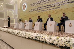 Türkmenistan — halkara ulag-üstaşyr geçelgelerini döretmegiň başyny başlaýjy