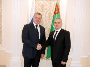 Türkmenistan we Russiýanyň Astrahan oblasty söwda-ykdysady hem-de ulag ulgamynda hyzmatdaşlygy işjeňleşdirýärler