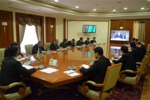 «Türkmenistan-Ýewropa Bileleşigi» Bilelikdäki Komitetiniň nobatdaky mejlisi onlaýn görnüşinde geçirildi