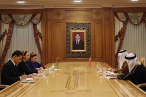 Türkmenistanda Bahreýn Patyşalygynyň Adatdan daşary we Doly ygtyýarly ilçisi işe başlady