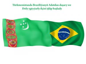 Türkmenistanda Braziliýanyň Adatdan daşary we Doly ygtyýarly ilçisi işläp başlady