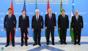 Türkmenistanyň Daşary işler ministri howpsuzlyk meseleleri boýunça ýokary derejeli «C5+1» duşuşygyna gatnaşdy