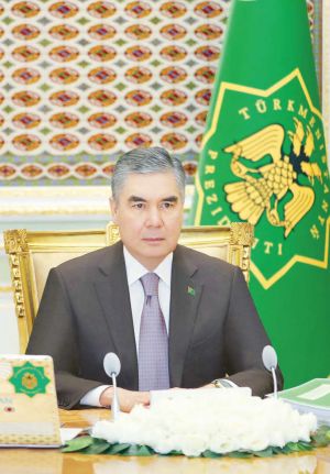 Türkmenistanyň Döwlet howpsuzlyk geňeşiniň mejlisi