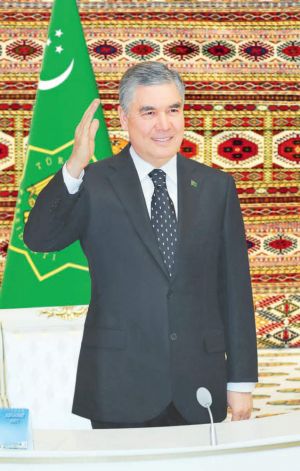 Türkmenistanyň Ministrler Kabinetiniň giňişleýin mejlisi