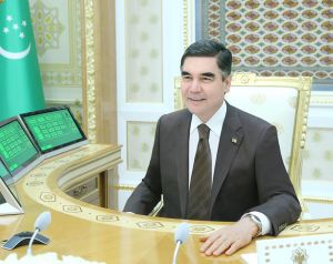 Türkmenistanyň Ministrler Kabinetiniň mejlisi