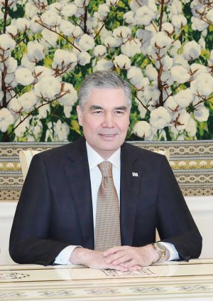 Türkmenistanyň Prezidenti Fransiýa Respublikasynyň Adatdan daşary we Doly ygtyýarly ilçisini kabul etdi