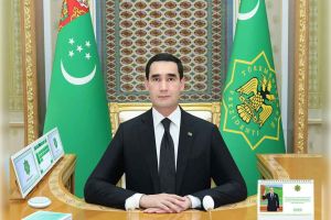 Türkmenistanyň Prezidenti Fransiýa Respublikasynyň Prezidentini gutlady