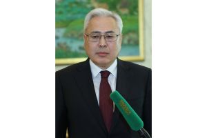 Türkmenistanyň Prezidenti Gazagystan Respublikasynyň Premýer-ministriniň orunbasaryny kabul etdi