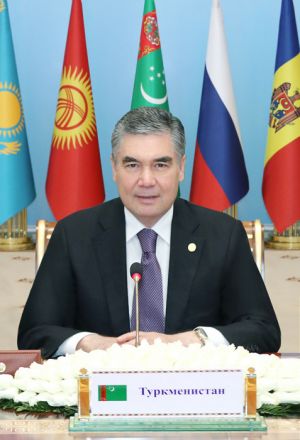 Türkmenistanyň Prezidentiniň GDA-nyň döwlet Baştutanlarynyň Geňeşiniň mejlisinde eden ÇYKYŞY