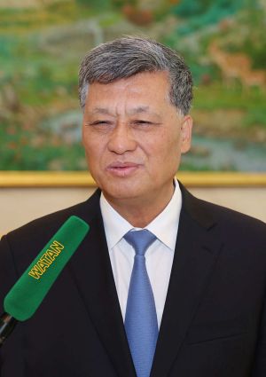 Türkmenistanyň Prezidenti HHR-iň Sinszýan-Uýgur awtonom raýonynyň partiýa komitetiniň sekretaryny kabul etdi