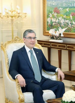 Türkmenistanyň Prezidenti «Lukoýl» açyk görnüşli paýdarlar jemgyýetiniň ýolbaşçysyny kabul etdi