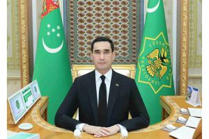 Türkmenistanyň Prezidenti Özbegistan Respublikasynyň Prezidentini gutlady