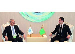 Türkmenistanyň Prezidenti Şanhaý Hyzmatdaşlyk Guramasynyň Baş sekretary bilen duşuşdy