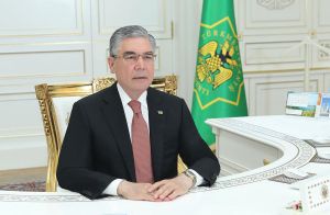 Türkmenistanyň Prezidenti sanly wideoaragatnaşyk arkaly iş maslahatyny geçirdi