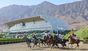 Türkmenistanyň Prezidenti Türkmen bedewiniň milli baýramy mynasybetli geçirilen dabaralara gatnaşdy