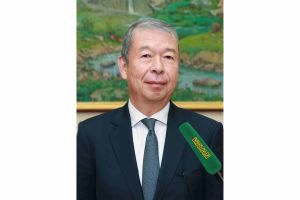 Türkmenistanyň Prezidenti Ýaponiýanyň Halkara hyzmatdaşlyk bankynyň başlygynyň orunbasaryny kabul etdi