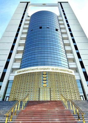 Türkmenistanyň we Türkiýe Respublikasynyň daşary işler ministrleriniň duşuşygy