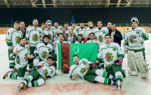 Türk­me­nis­ta­nyň ýy­gyn­dy­sy hok­keý bo­ýun­ça dün­ýä çem­pio­na­ty­nyň üçün­ji di­wi­zio­nyn­da üs­tün­lik ga­zan­dy