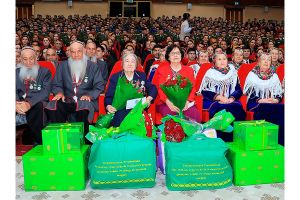 Watan gerçekleriniň hormatyny belende göteren dabara