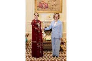 Ynsanperwer ugurly hyzmatdaşlyk ösdürilýär