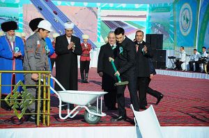 Ýokary tizlikli Aşgabat – Türkmenabat awtomobil ýolunyň gurluşygyna badalga berildi