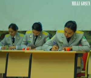 «Ýylyň harby psihology» bäsleşiginiň jemi jemlendi