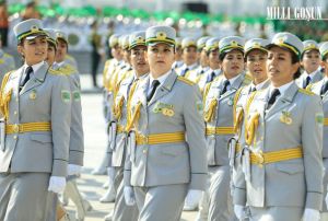 Zenan raýatlar Harby instituta okuwa kabul ediler