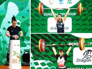 Zenanlaryň 55kg agramda «C» toparçasyndaky ýaryşynyň jemi